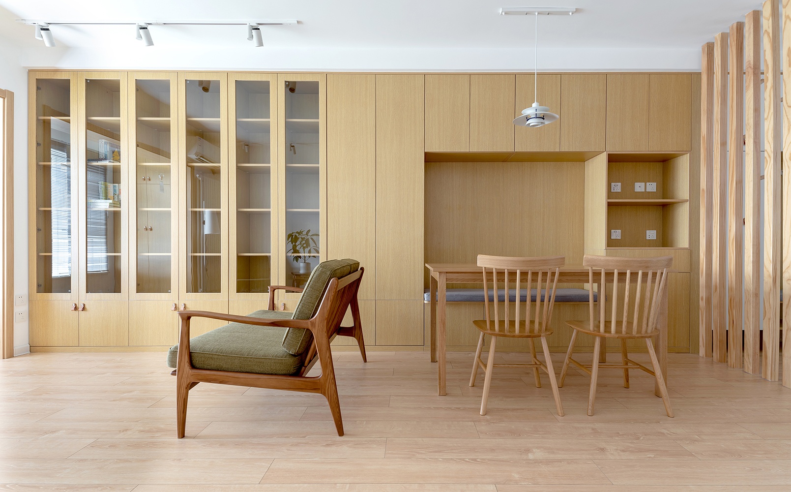 超强收纳+原木，80㎡的日式风让老人同住更放心-3