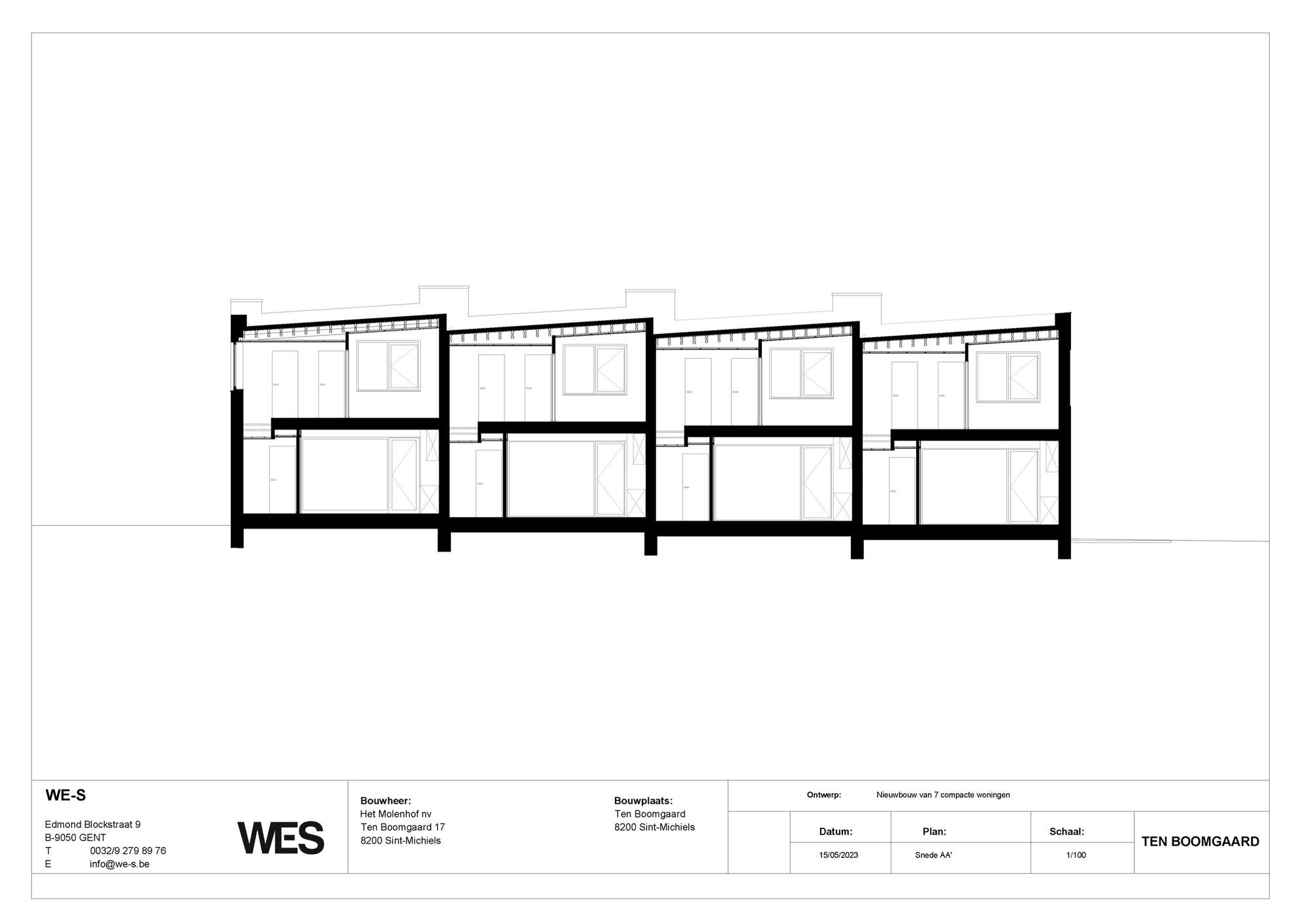 滕布姆加尔德住宅区丨比利时丨WES architecten-39