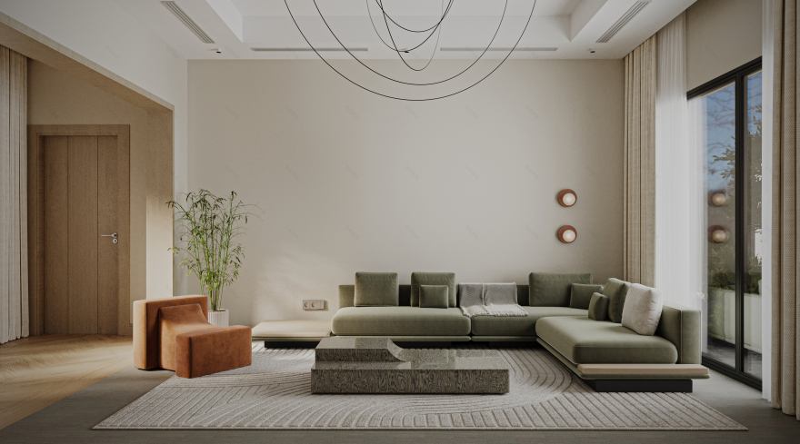 Living Room 2_UAE_Private Villa-7