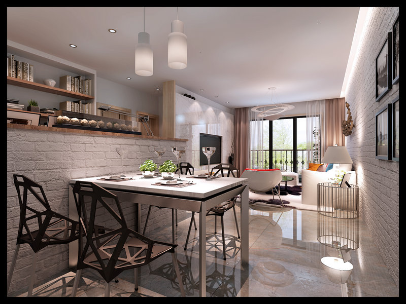 曼金湾高品质室内设计样板房-1