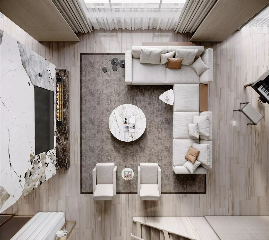 删繁就简的当代轻奢 | 东莞约 490 平米空间设计案例-14