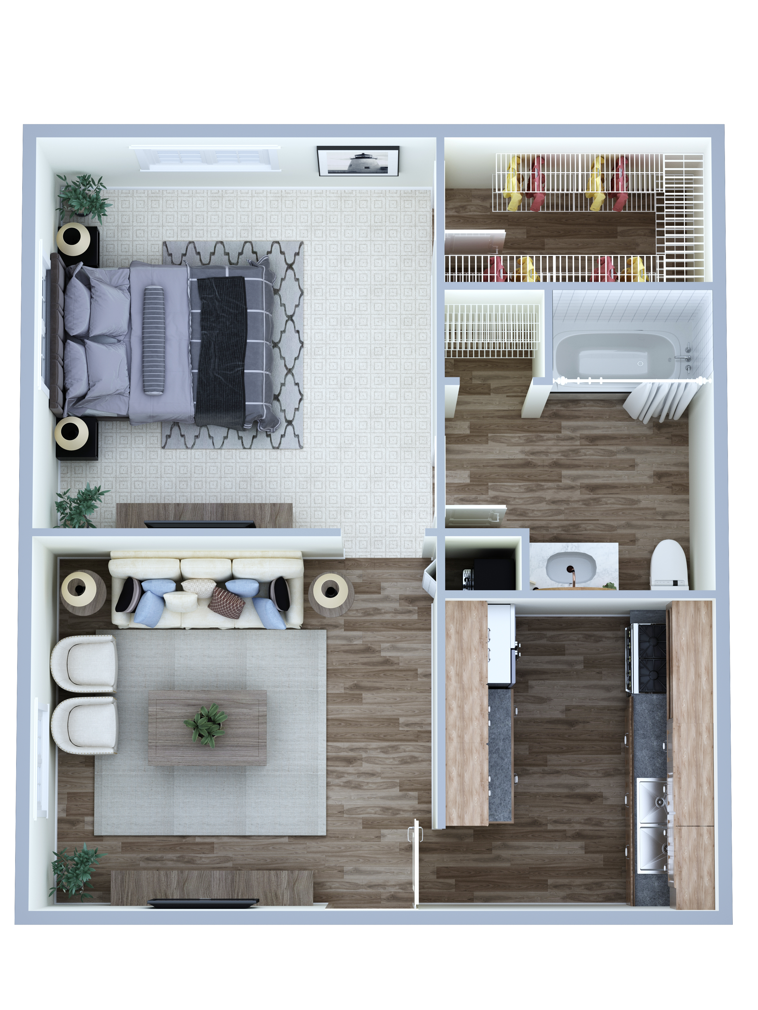 3D interior floor plan-5