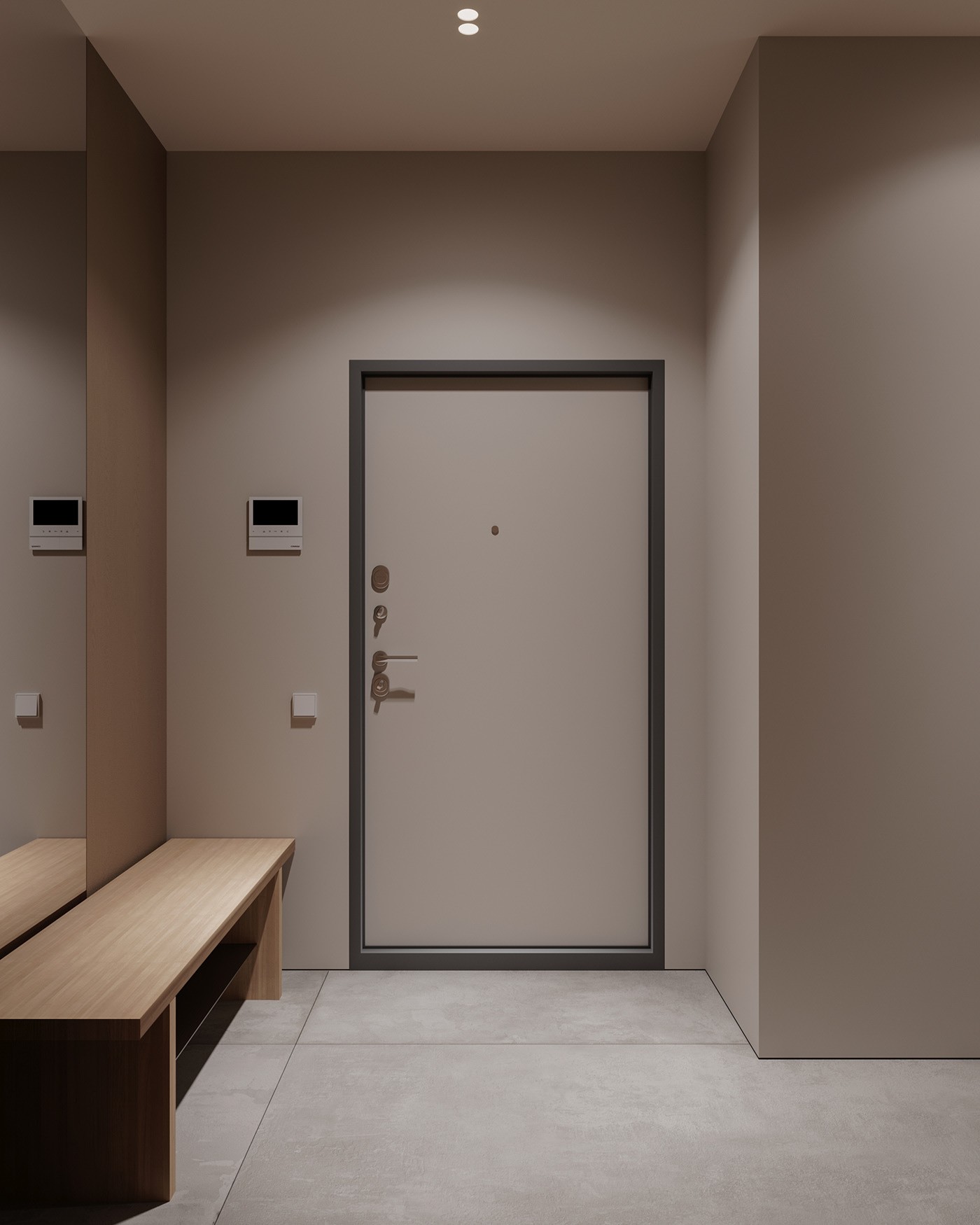 灰色系小空间公寓设计 温润、质朴的美学！-2