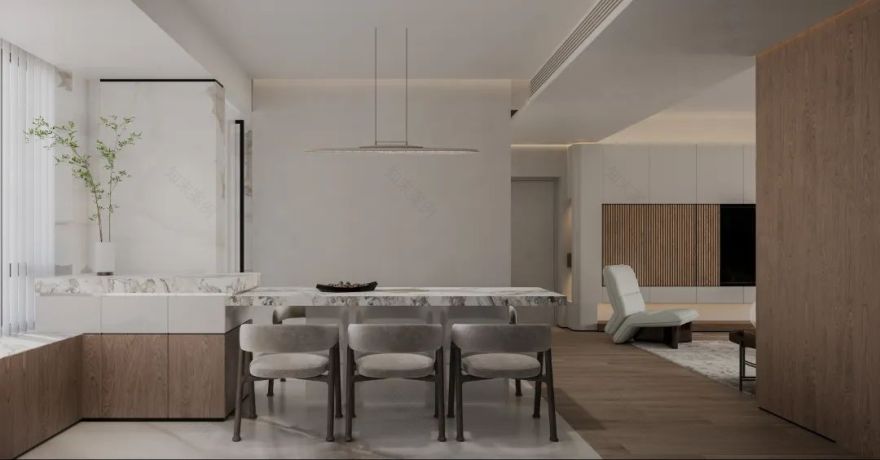 129m²全能格局舒适家|临湖苑|御品设计-50