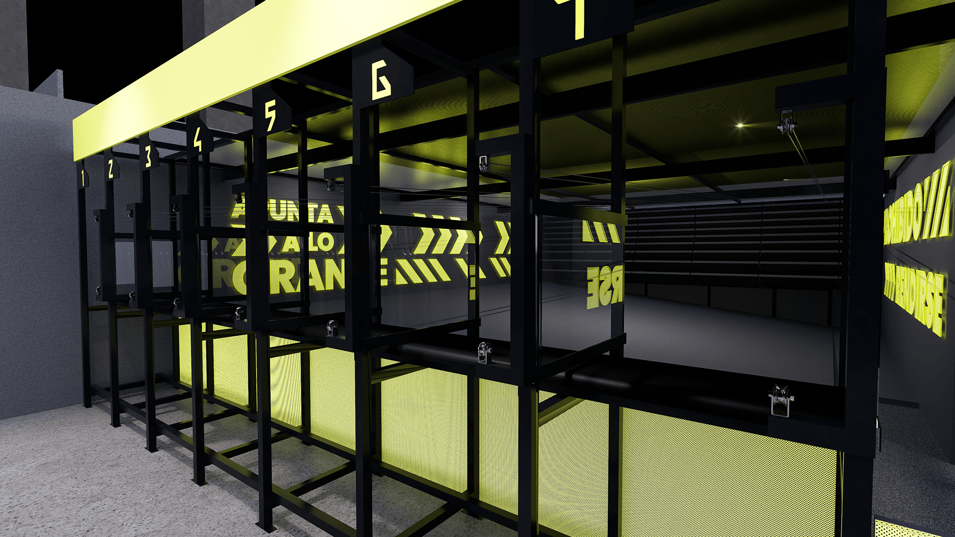 TAB MICHIN战术射击区·高性能空间战略设计-9