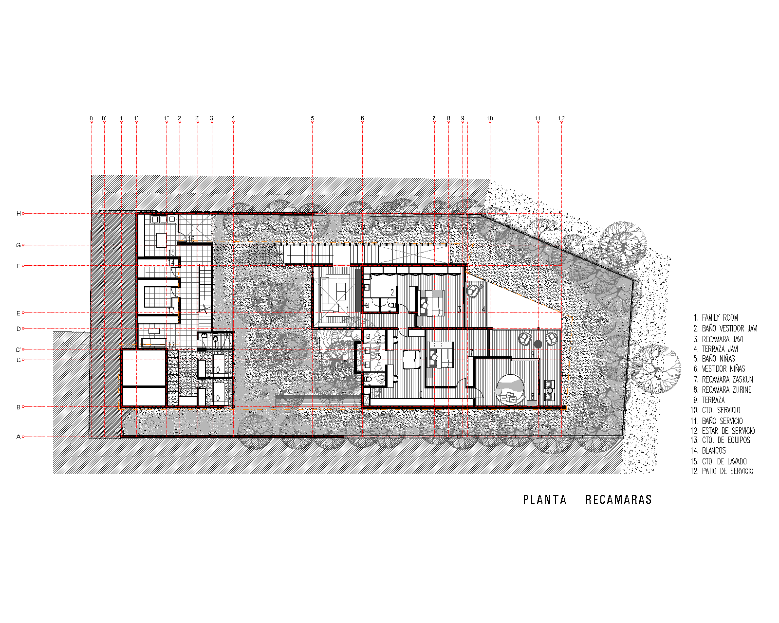 森林中的几何之家-50