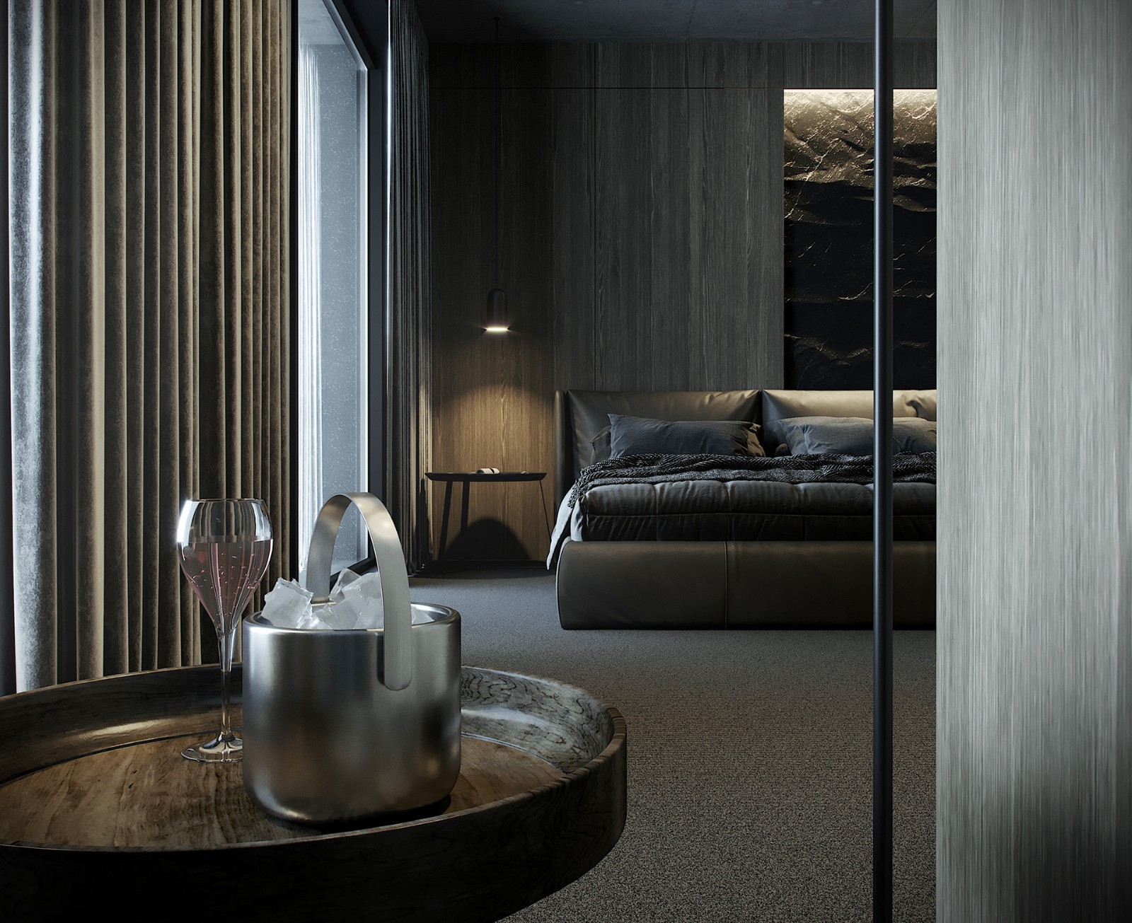 迪拜“酷感高级灰”酒店公寓-15