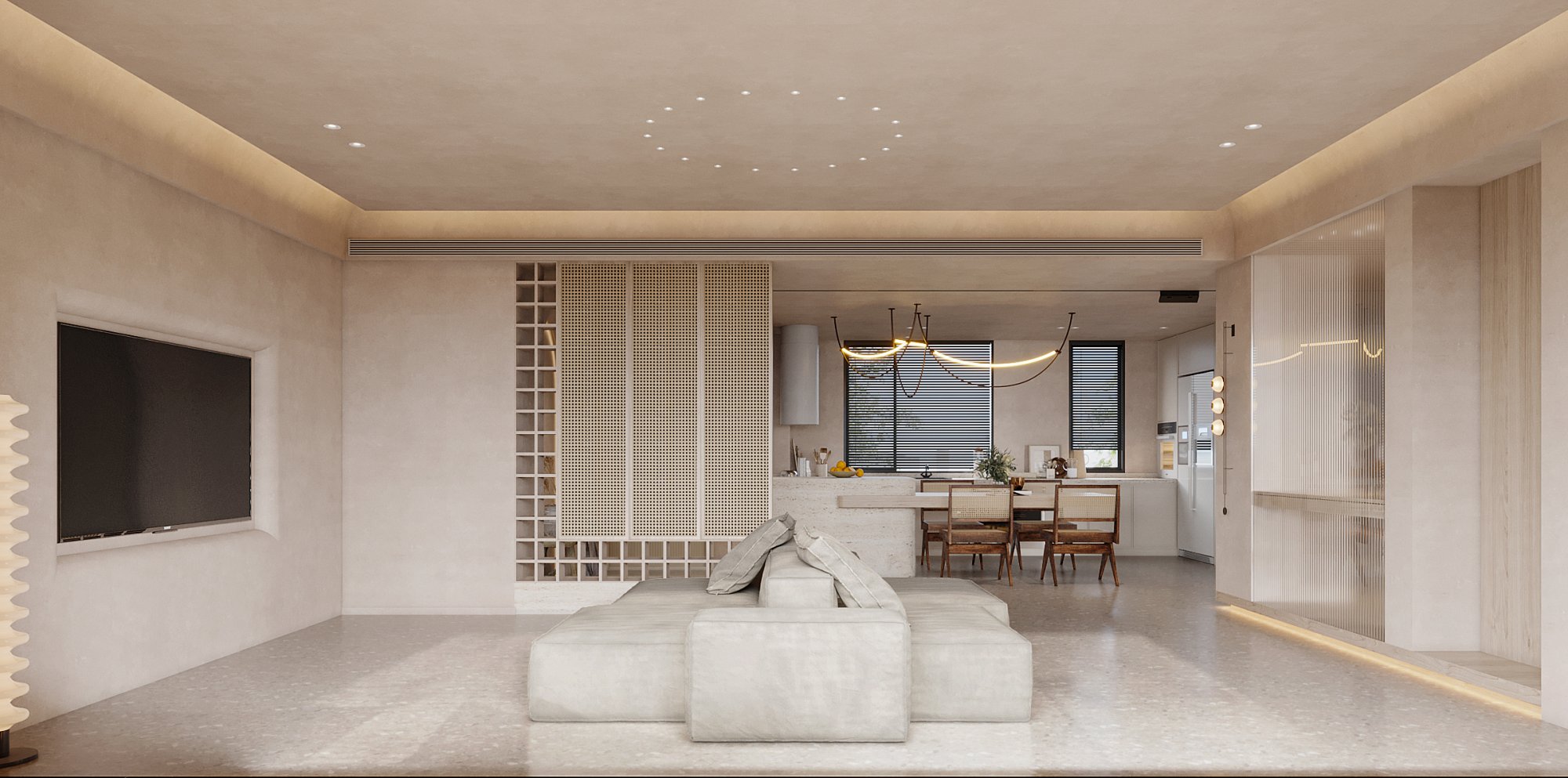 回归生活本质的侘寂风住宅设计-3