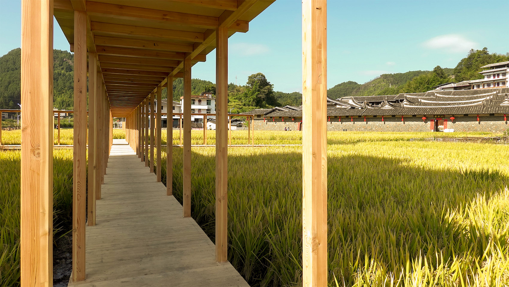 青石寨的稻亭和稻场,福建 / 个个世界+先进建筑实验室-44