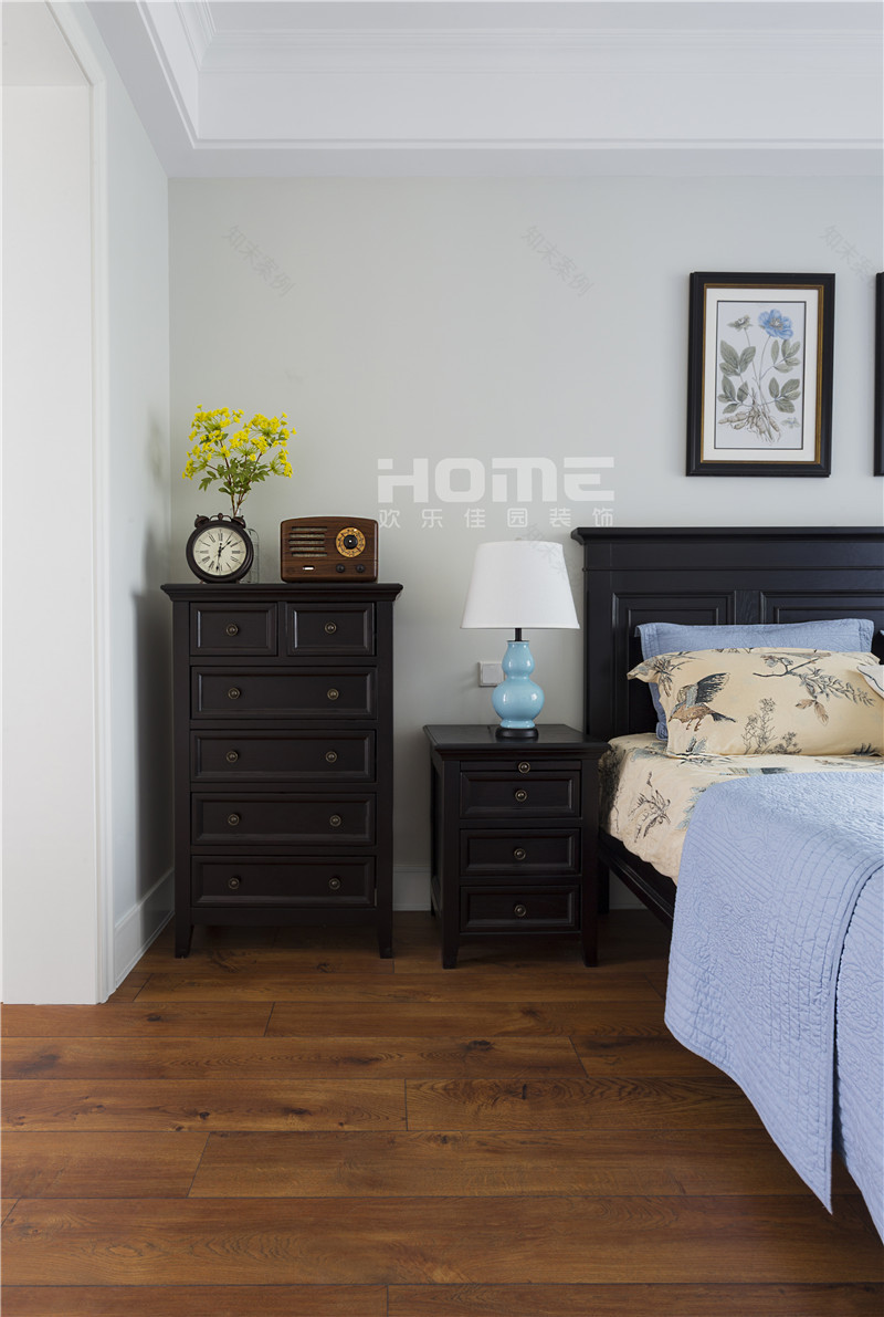 两江国际 126 平美式小清新,Tiffany 蓝打造浪漫梦境-13