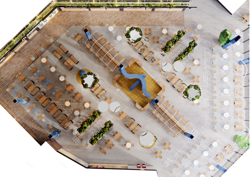 购物中心美食广场翻新项目丨俄罗斯乌里扬诺夫斯克丨Muravina Anna,Sazonova Elena-16