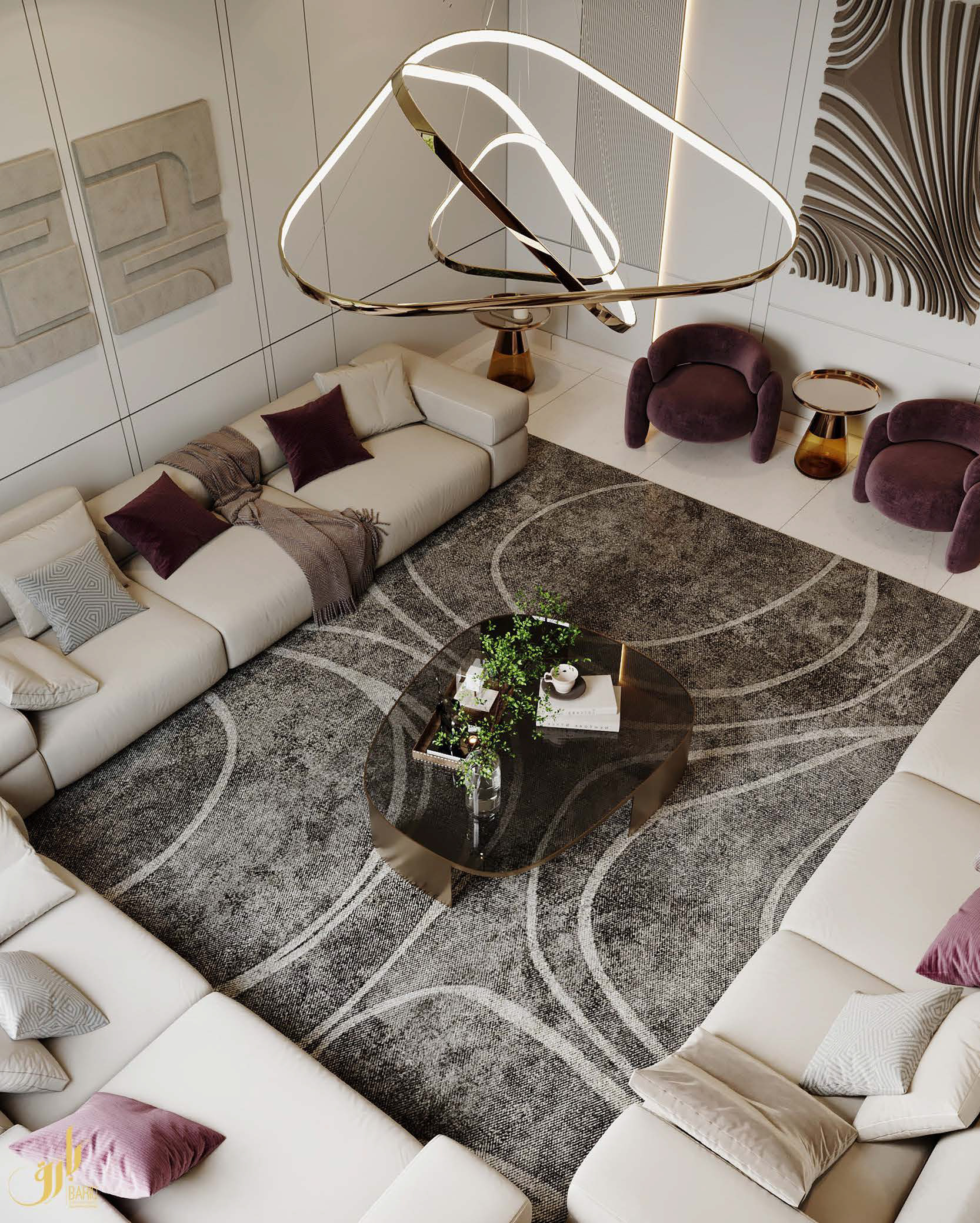 RA 住宅  室内套餐丨沙特阿拉伯丨Bariq Consultants-25