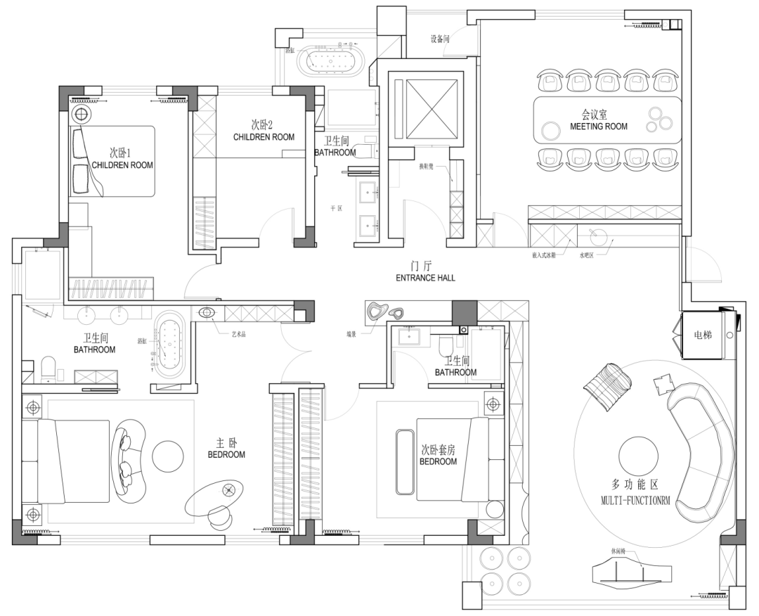 钟山朝阳府·晨光里丨观享际 SKH 室内设计-98