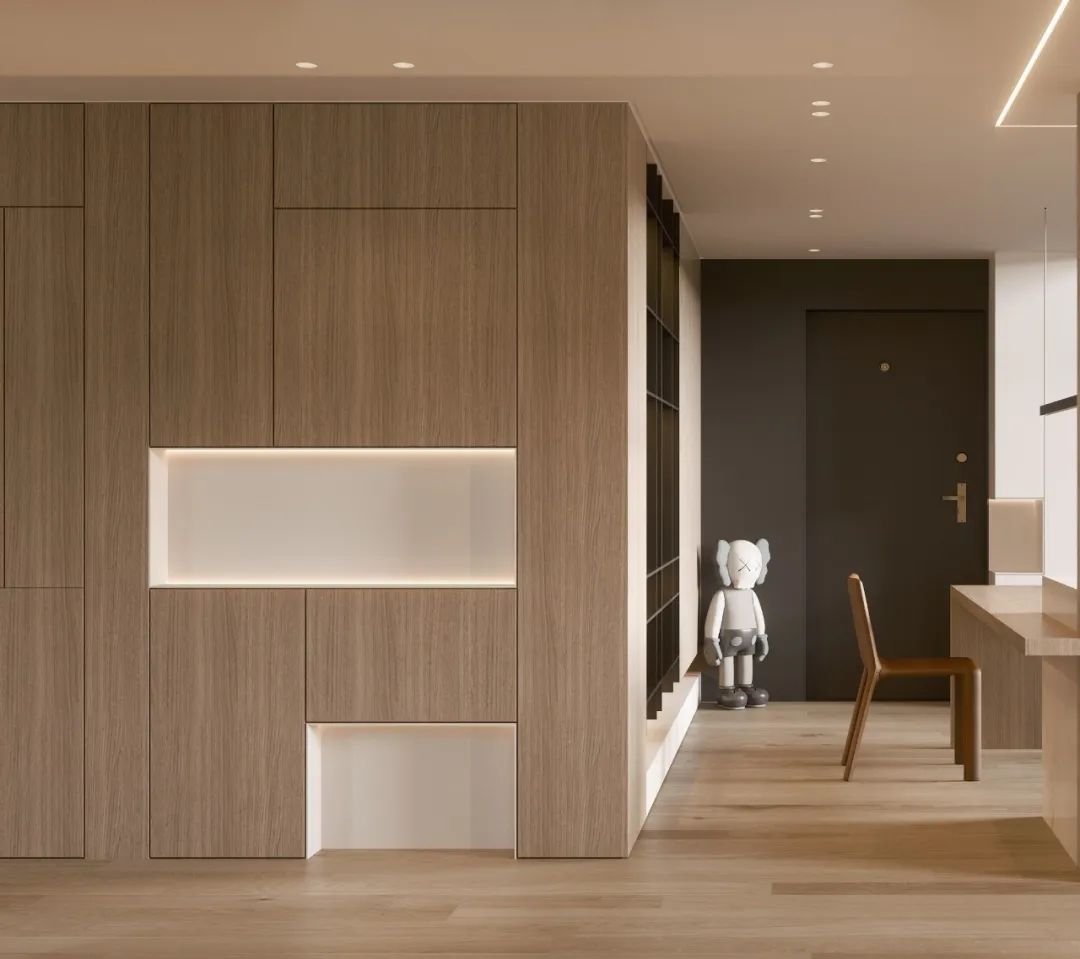 包头的 140m2 现代简约 loft公寓-22