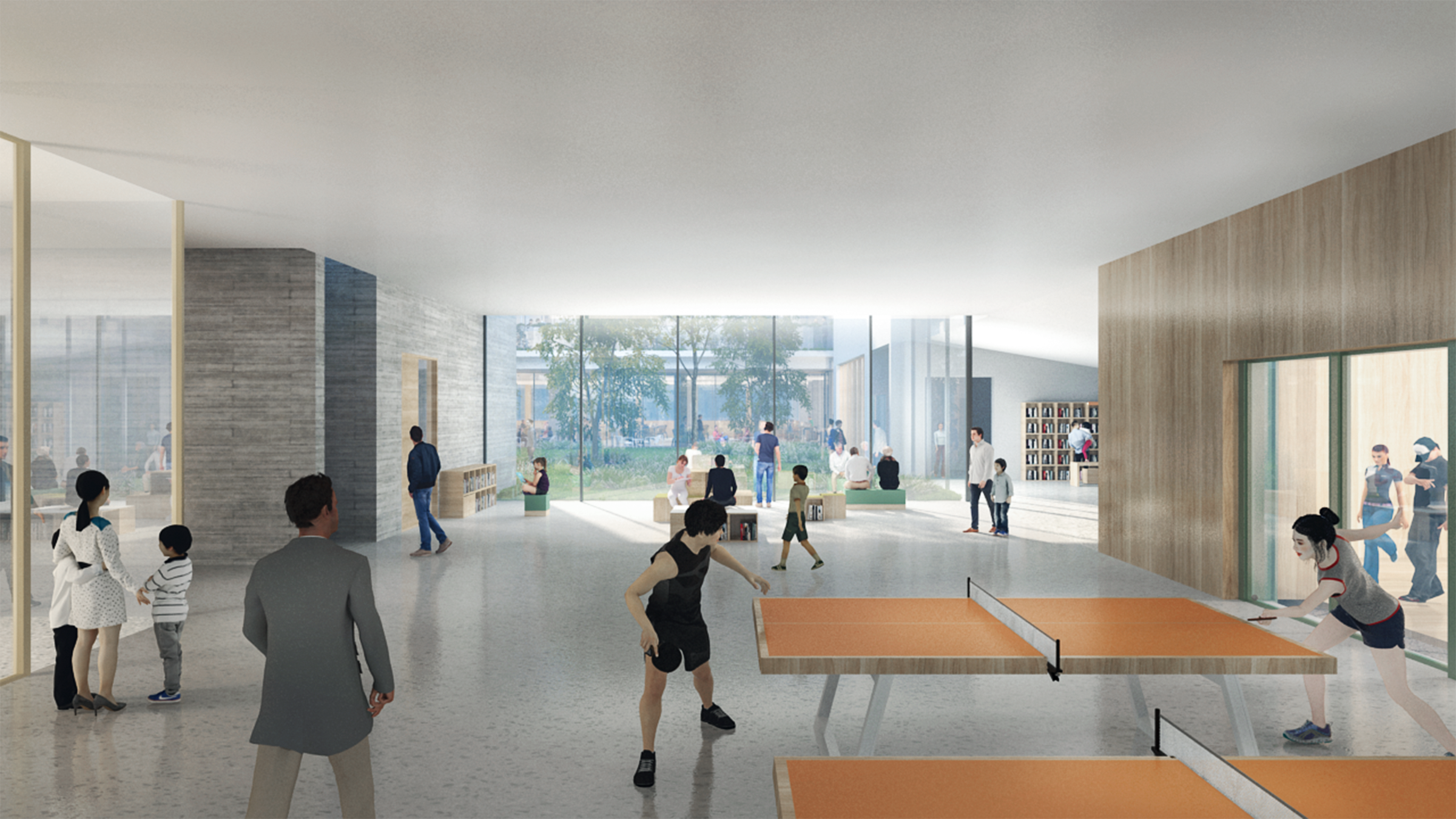 入围方案 | 重庆香炉山社区卫生服务中心及养老中心建筑丨天大设计院+梓集fabersociety-19