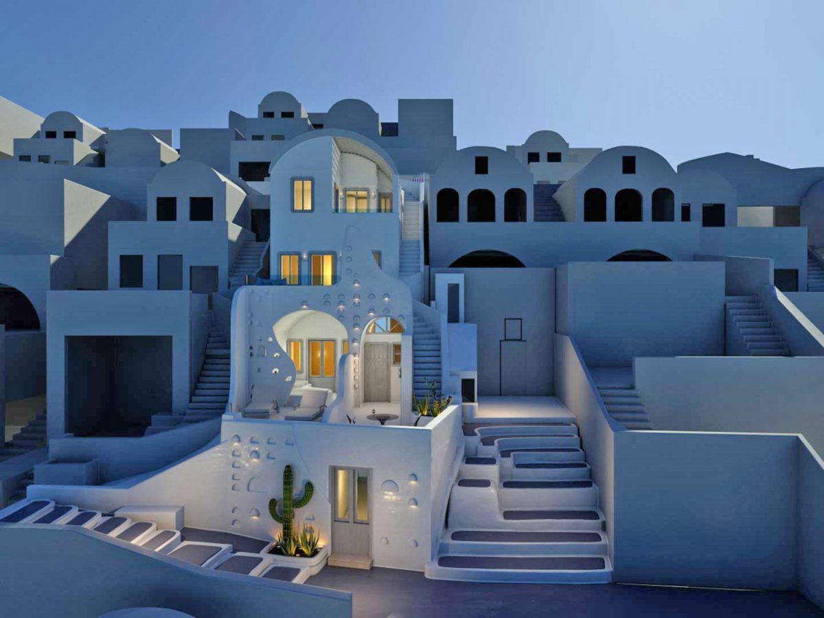 Entrance Tholos Art Hotel - Utopia Hotel Design Staging-18