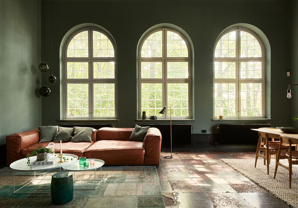 瑞典绿意盎然的前教堂住宅-8