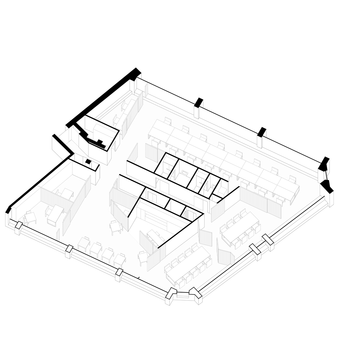 意式简约办公室设计丨意大利热那亚丨DLA design lab-11
