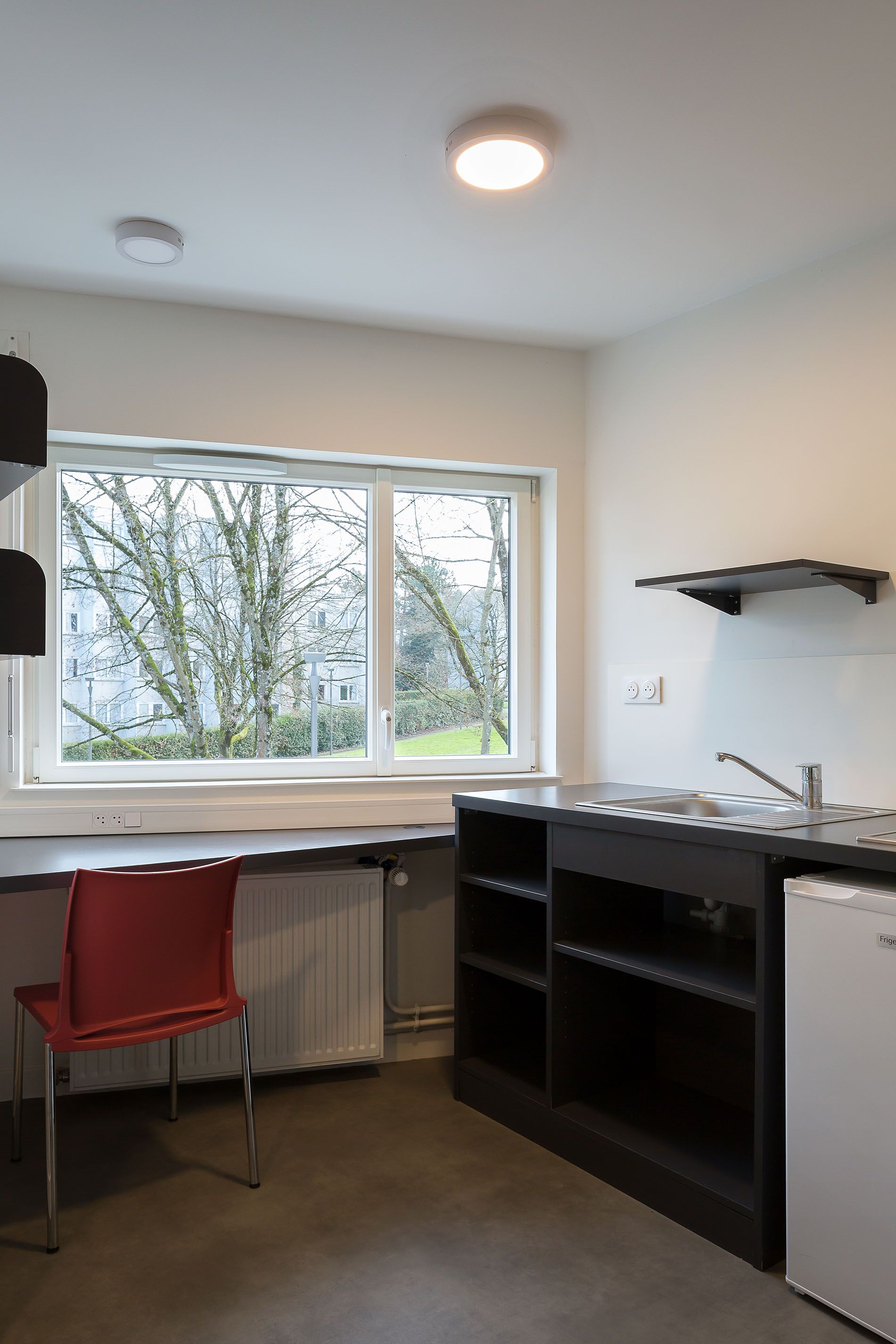 CROUS蒙普莱西尔学生公寓E楼改造项目丨法国丨A3architectures,Eléonore Nicolas等-16