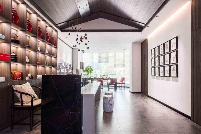 东湖畔茶馆丨中国武汉丨水元设计-13