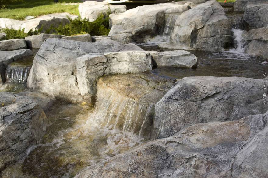 乡村俱乐部多步瀑布及景观打造项目丨VII MIRACULA工作室-29