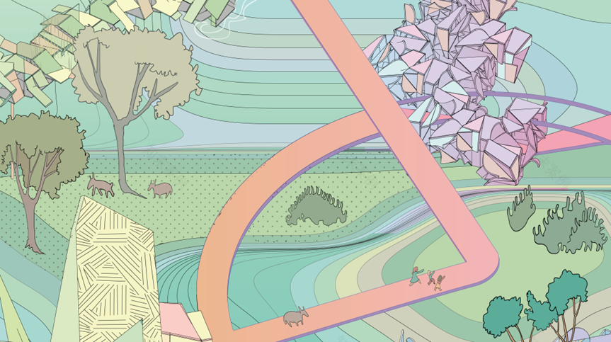 UIUC建筑大一惊艳课设!“几何动词+动态响应”打造共生建筑装置!-186