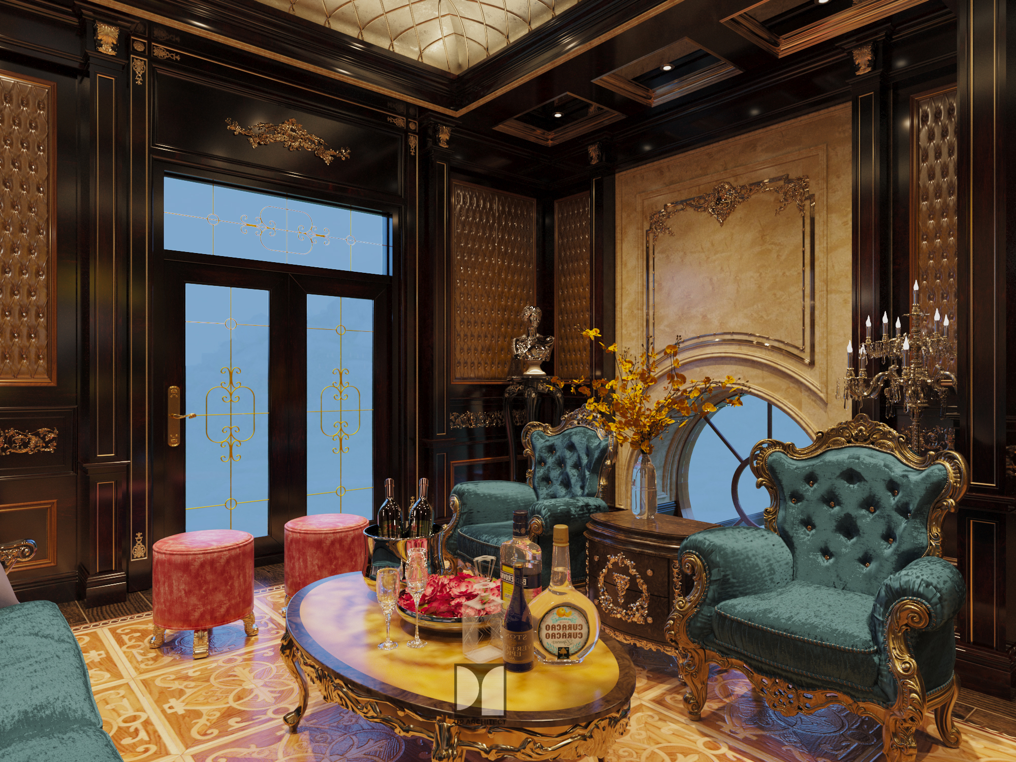 KTV包间，休闲室丨Huy Duong-7