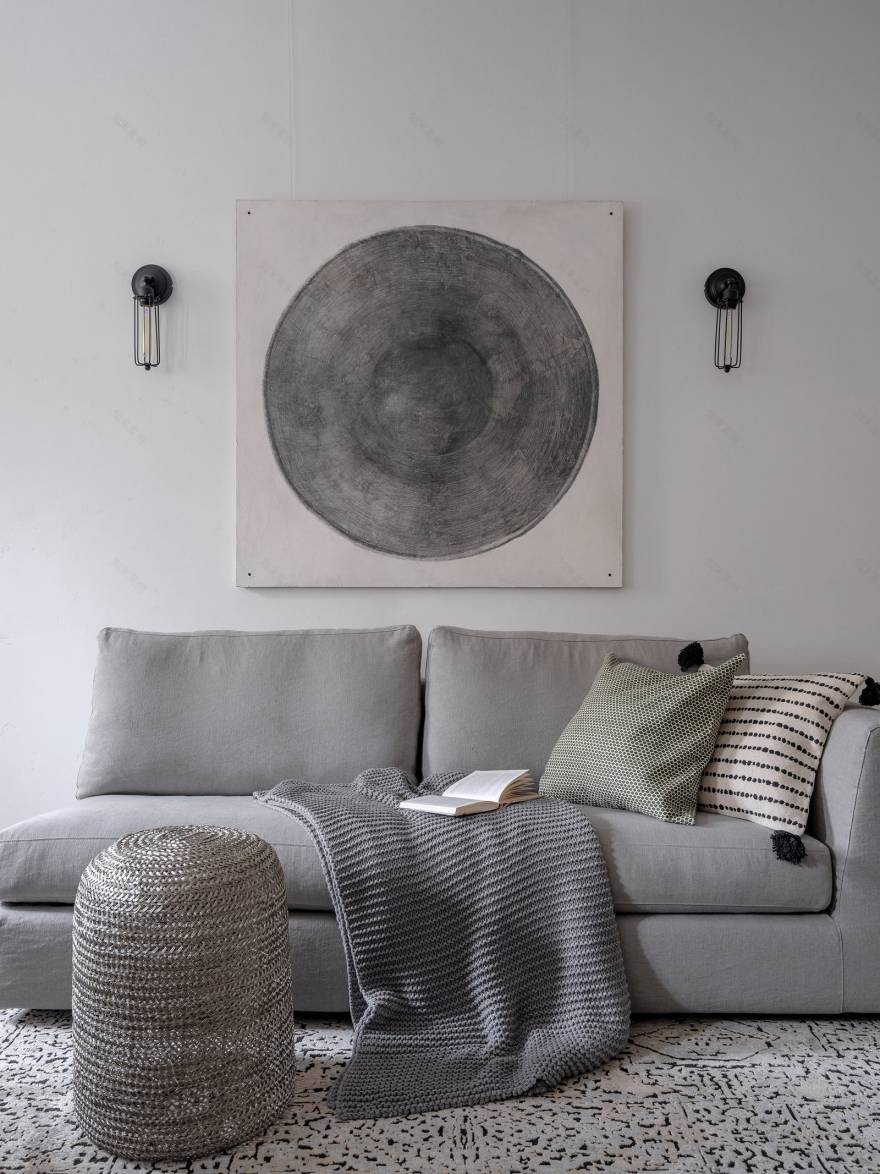 莫斯科90㎡带民族风格元素的公寓室内设计丨俄罗斯莫斯科丨设计师塔季扬娜·米尼娜-12