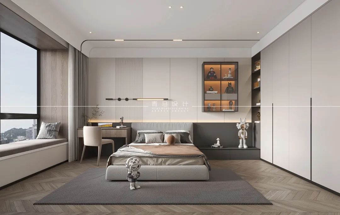 现代简约底跃别墅设计丨青马别墅设计-30