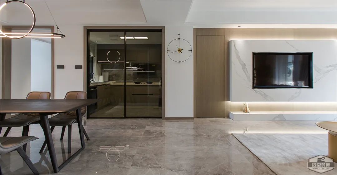 现代风格金河湾 161㎡家居设计丨格堂装饰-19