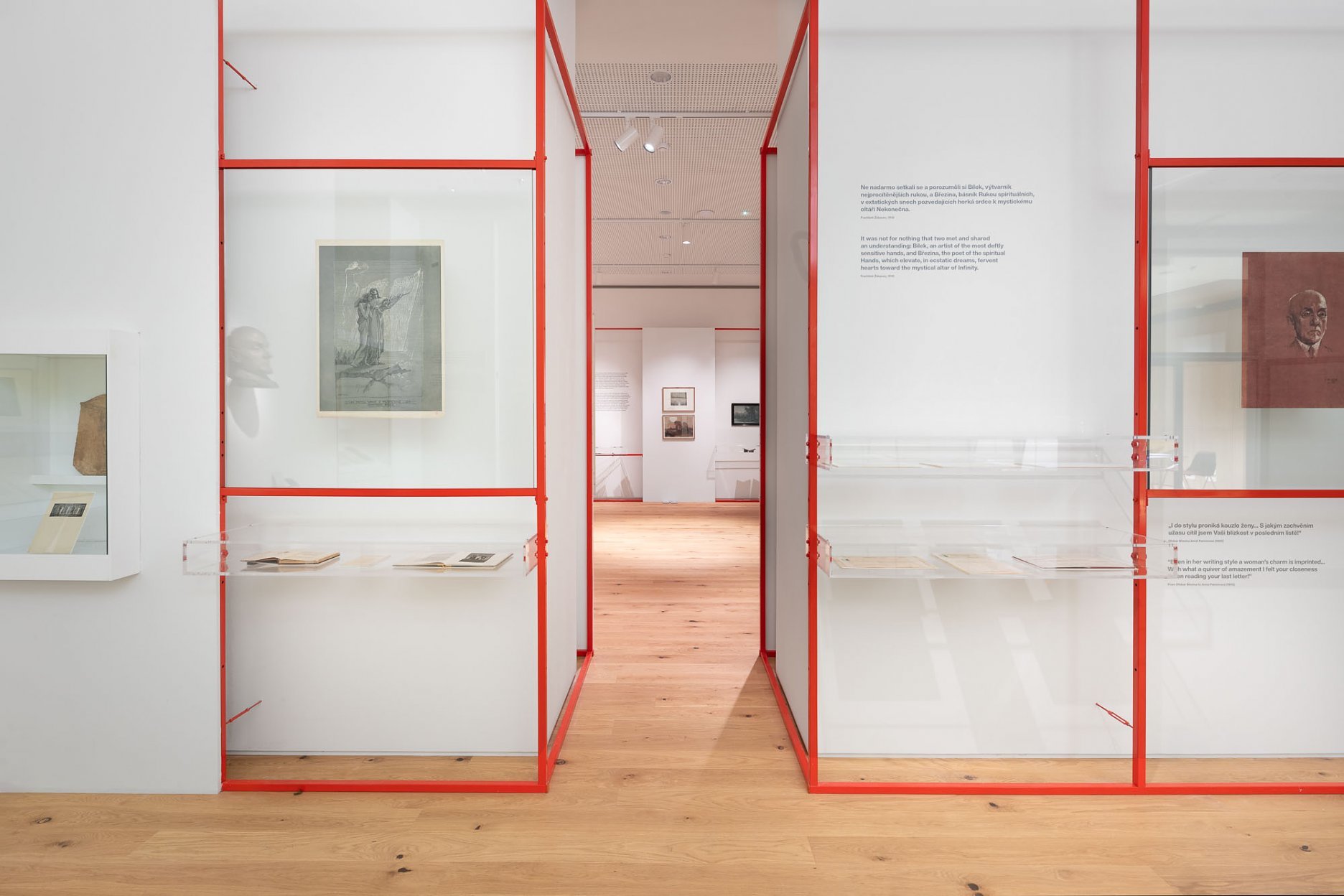 布拉格文学博物馆常设展览丨捷克丨OBJEKTOR ARCHITEKTI-39