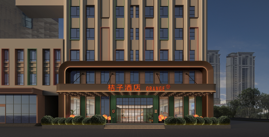 亚筑设计|黑龙江鸡西鸡冠区市政府桔子酒店-3