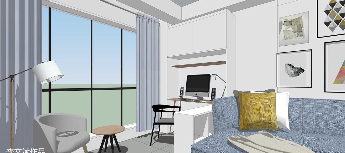 
北欧风格————刚需蓝色收纳风格 -2