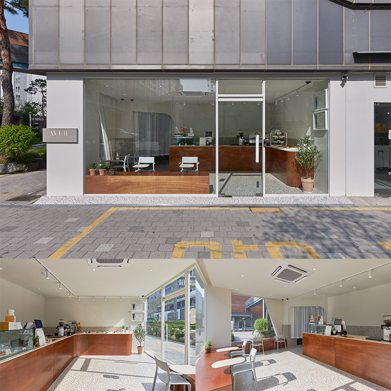 16 坪现代咖啡厅，简约风格中的温馨之作-1