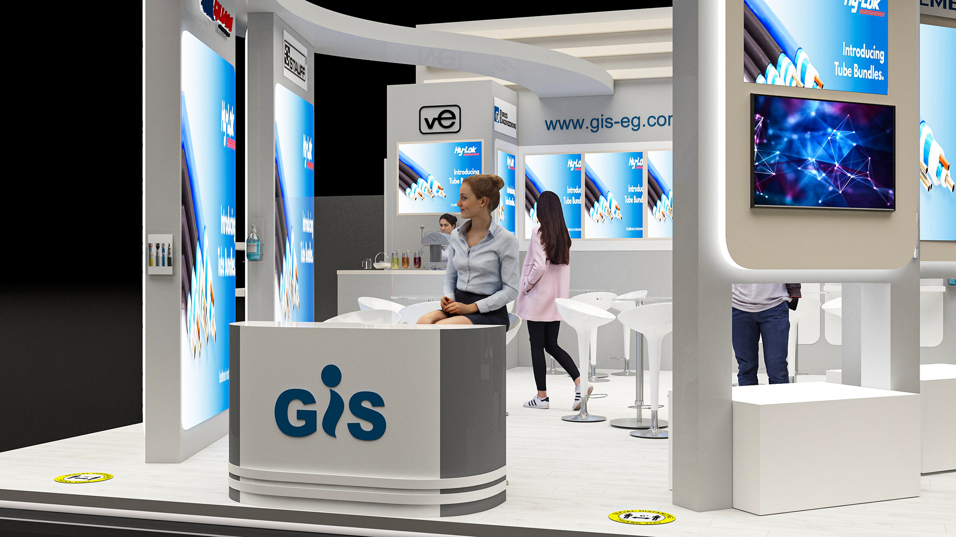 地理信息系统展位设计（2022 年埃及石油展）-7