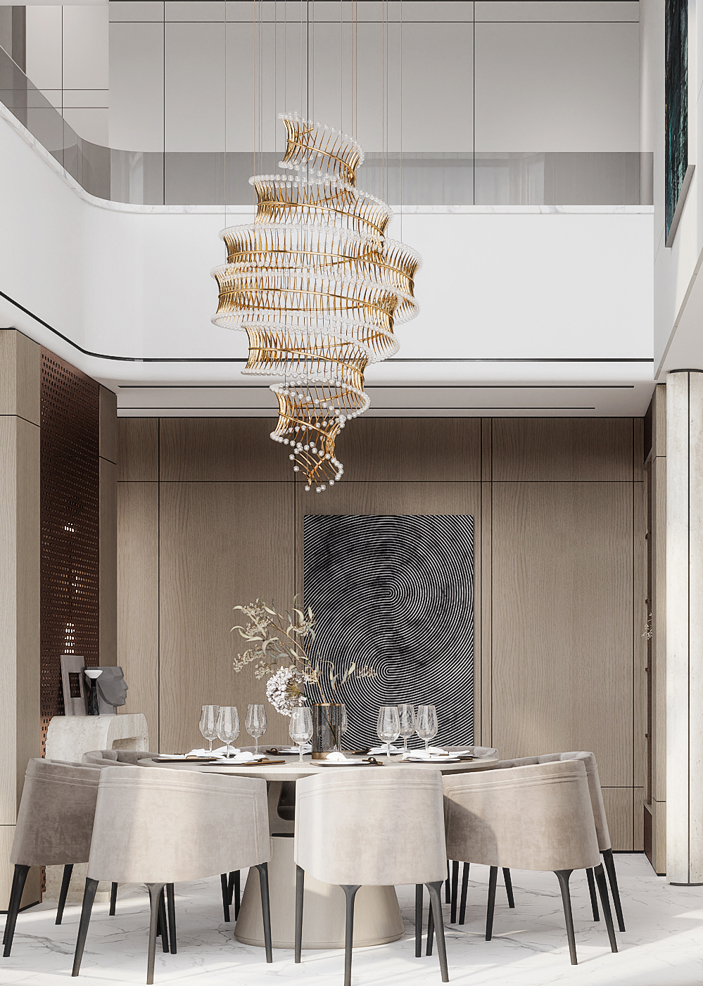 浦东“格调现代”别墅丨中国上海丨王磊-1