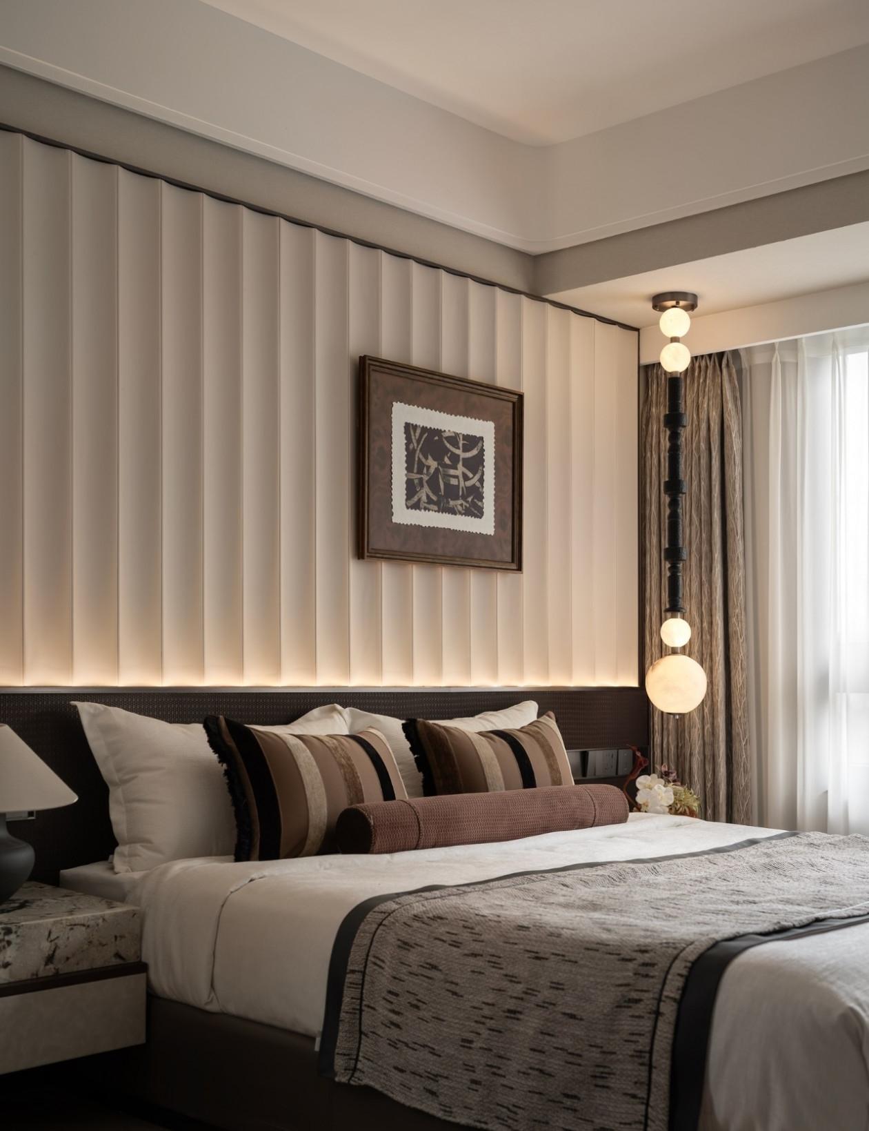 金秋设计 | 重庆永川万科城119㎡户型样板间-13