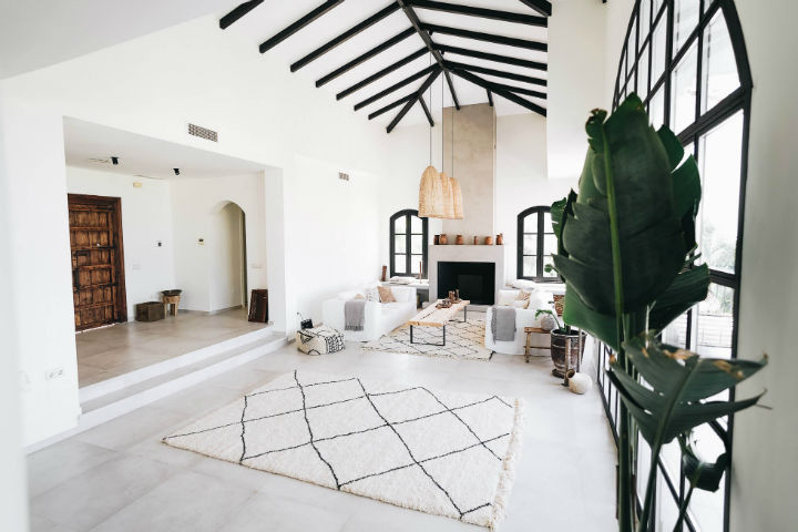 西班牙传统别墅改造成民族斯堪的纳维亚风梦想家园丨Zoco Home-10