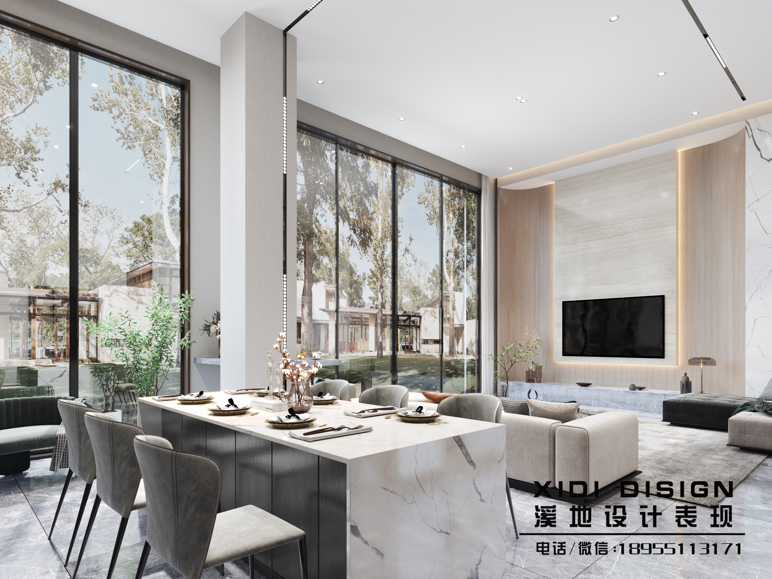 极具品味255㎡极简别墅-3