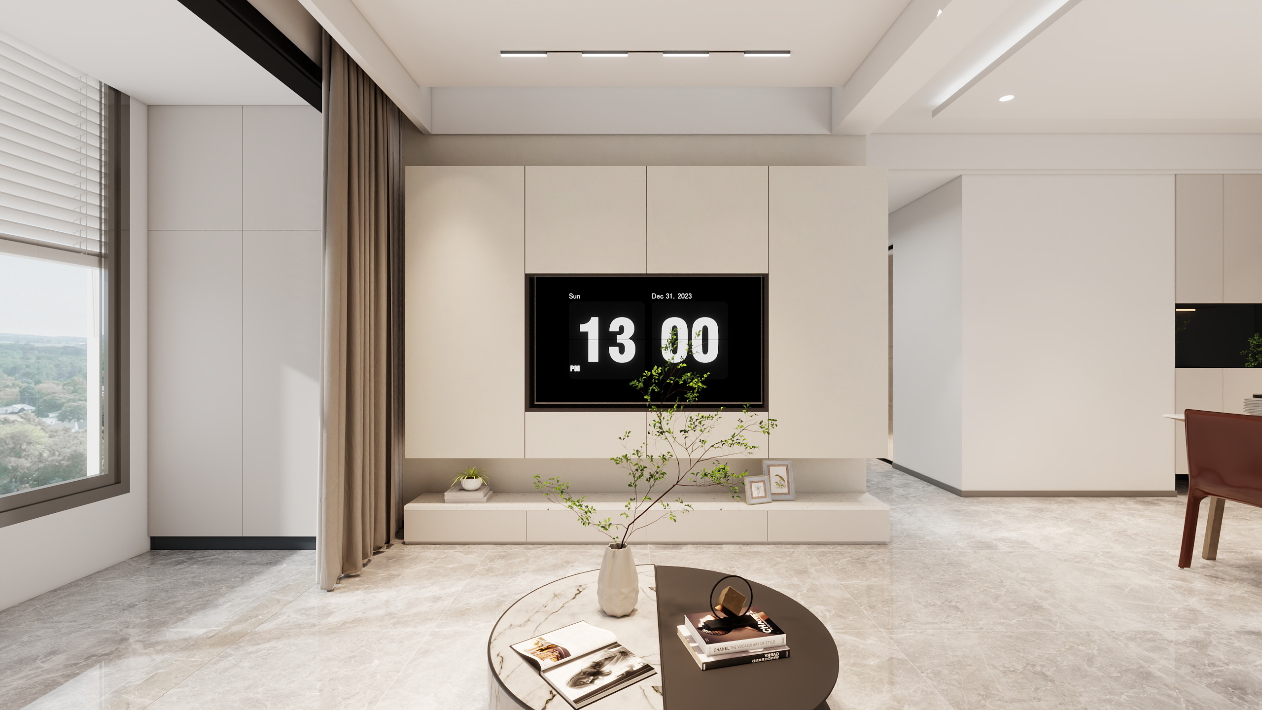 简约现代小户型-0