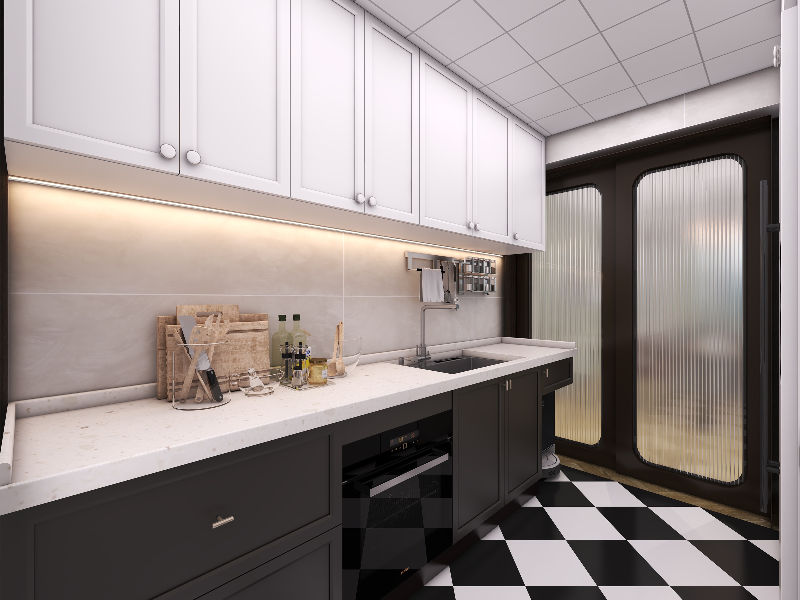 四川成都华府悦璟（115平方简约法式三居室）-57