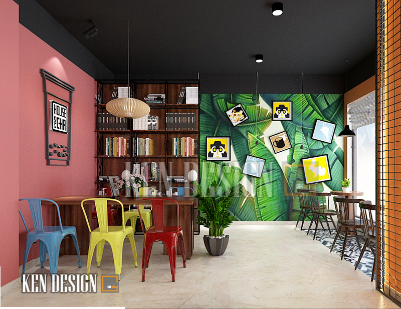 House of Cha Phan Văn Trường奶茶店室内设计丨Kendesign-9