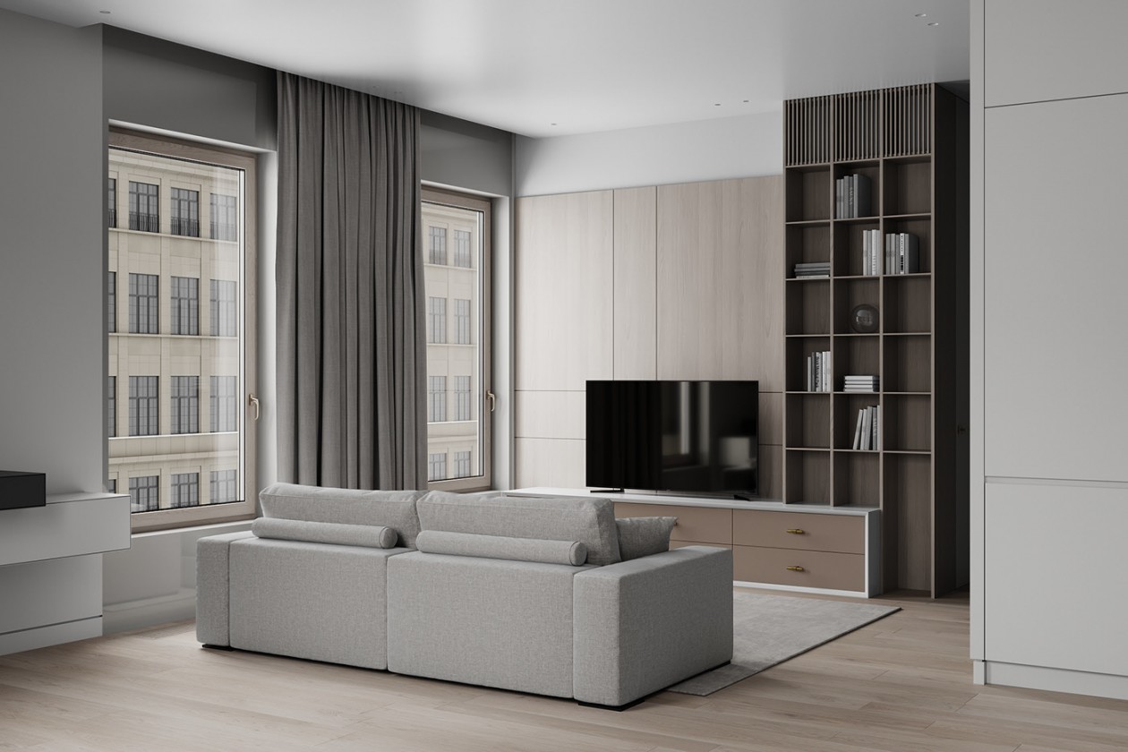 高级灰色系空间设计 优雅舒适的完美诠释-3