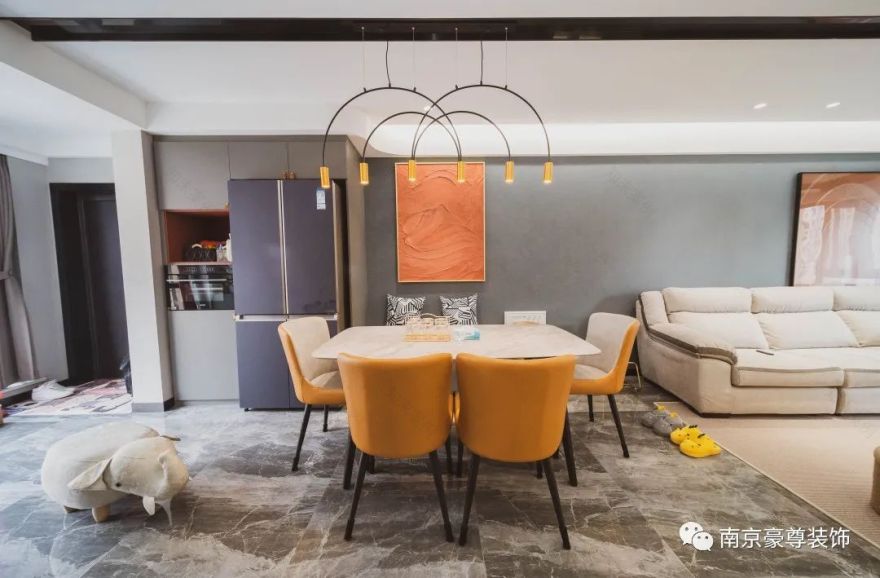 万达荣府豪尊装饰设计实景对比,尊贵尺度诠释舒适生活-51