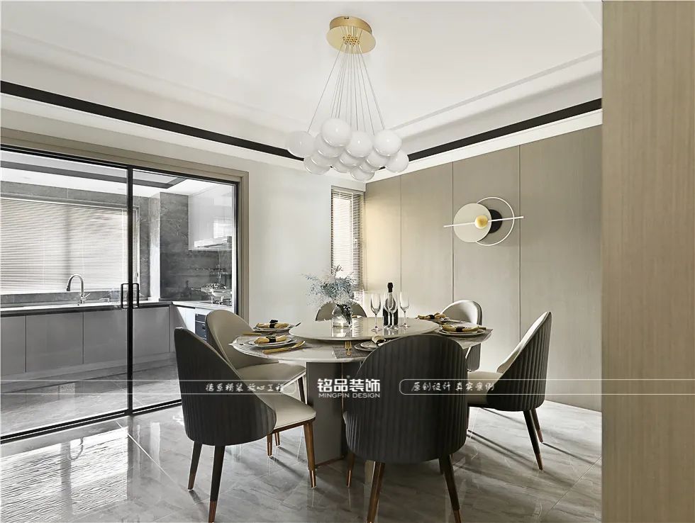 现代轻奢大跃层丨铭品装饰-23