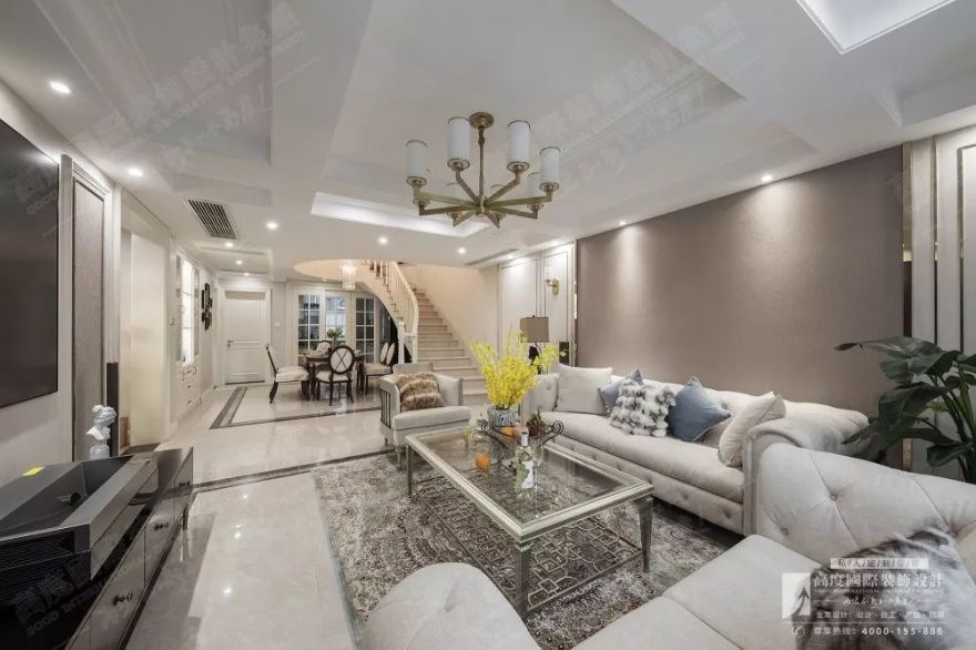 美式轻奢装修风格【百步亭金桥汇】 | 典雅精致,低调奢华-8