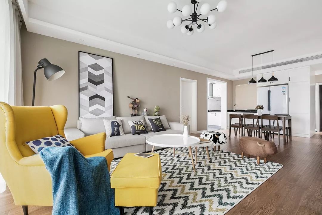 北欧风格设计案例集,打造简洁舒适的家居空间-117