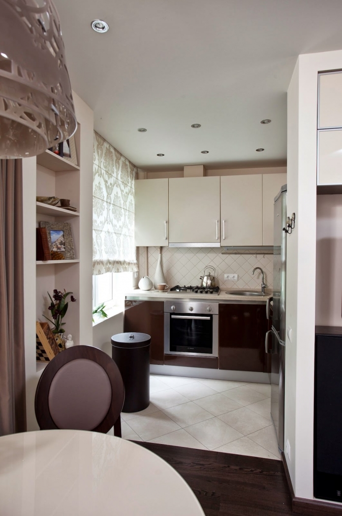 33平方米单身公寓（一室户赫鲁晓夫楼）设计案例丨俄罗斯莫斯科-9