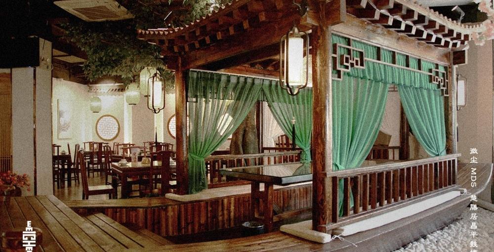 微尘空间设计事务所打造江南风情楚膳居餐厅-4