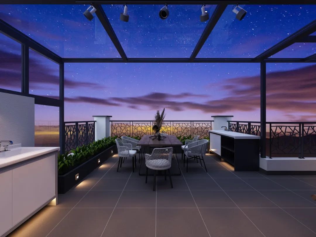 港式现代风打造漓江畔诗意栖居,细节尽显生活仪式感-43